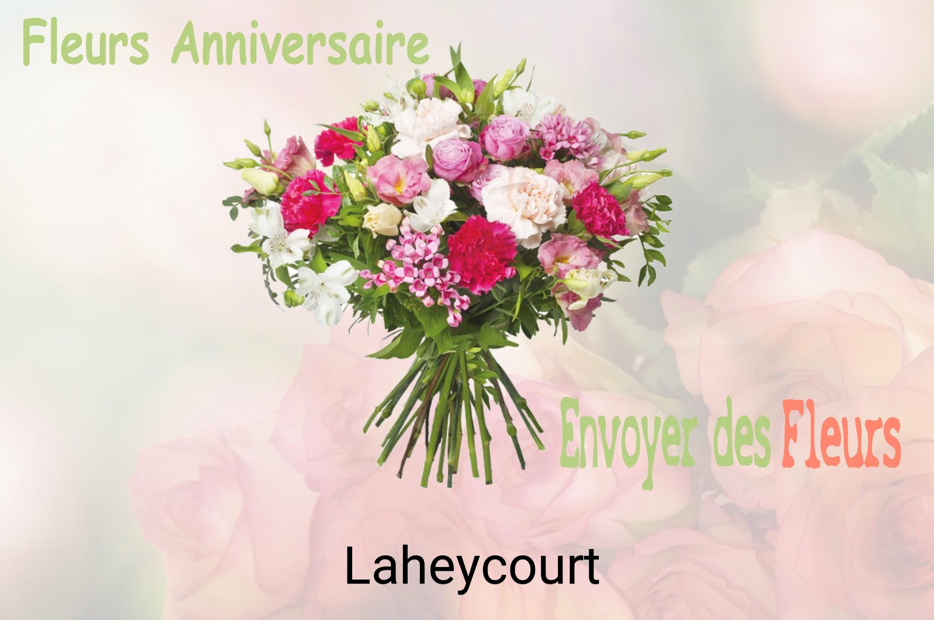 Bouquet de fleurs d’anniversaire livré à Laheycourt
